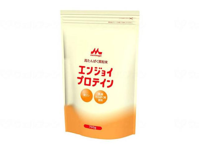 【GWポイント2倍！5/6 23:59まで！】【ケース販売】エンジョイプロテイン 700g×6袋 まとめ買い 森永乳業 クリニコ 乳清たんぱく質 たんぱく質含有率90％ 無味無臭 低リン 低カリウム 栄養補助食品 在宅介護 施設 病院 入院 高齢者 介護用品 介護食 リハビリ 福祉