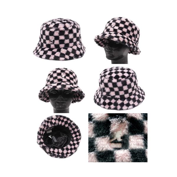 カンゴール 帽子 ハット メンズ レディース KANGOL Faux Fur Bucket｜ファー　バケット_3