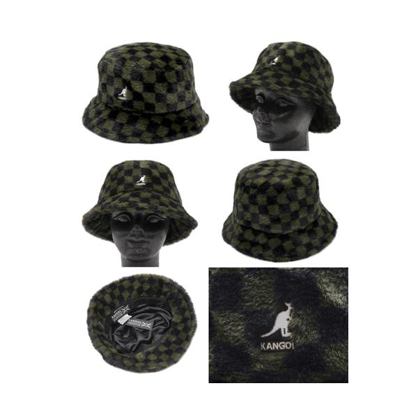 カンゴール 帽子 ハット メンズ レディース KANGOL Faux Fur Bucket｜ファー　バケット_4