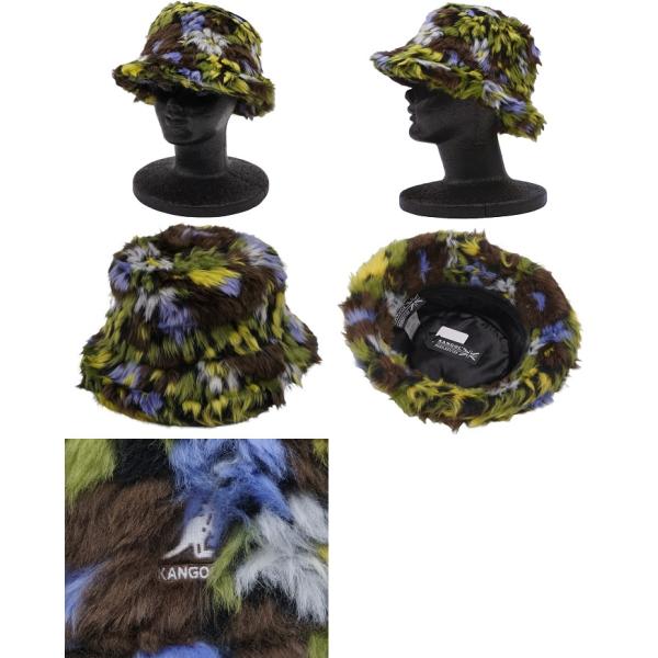 カンゴール 帽子 ハット メンズ レディース KANGOL Faux Fur Bucket｜ファー　バケット_8