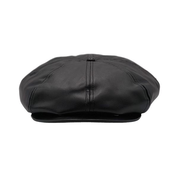 カンゴール 帽子 ハンチング メンズ レディース KANGOL Faux Leather Cap｜レザー キャップ FAUX LEATHER CAP_2