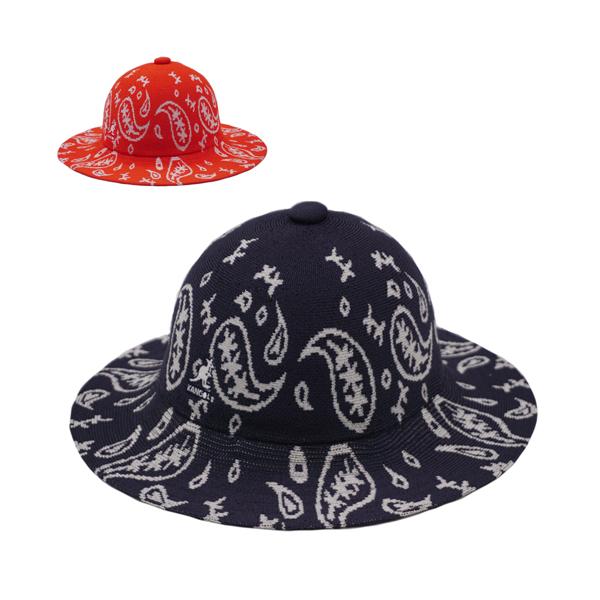 カンゴール 帽子 ハット メンズ レディース KANGOL Paisley Wide Brim Casual｜カンゴール ペイズリー ワイド ブリム カジュアル ギフト プレゼント 母の日