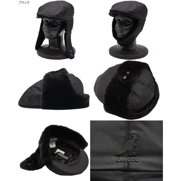 カンゴール 帽子 ハンチング メンズ レディース KANGOL Aviator Bugatti｜アビエーター ブガッティ_1