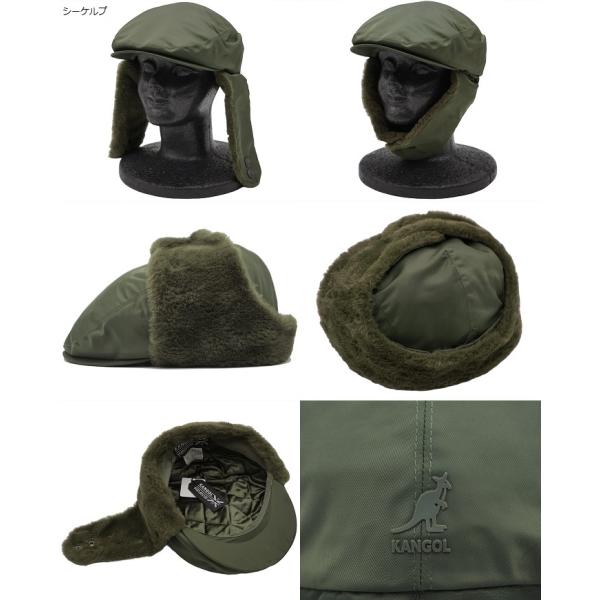カンゴール 帽子 ハンチング メンズ レディース KANGOL Aviator Bugatti｜アビエーター ブガッティ_2