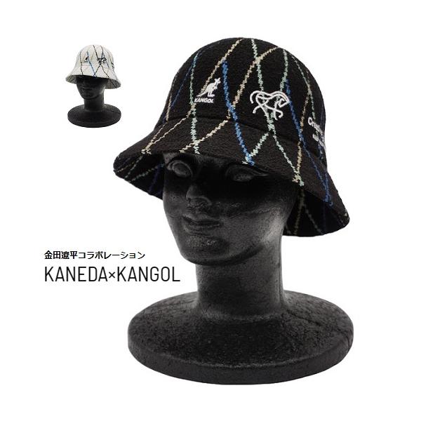 カンゴール 帽子 ハット メンズ レディース KANEDA Plaid Bermuda Casual　金田遼平 x プレイド バミューダ カジュアル コラボ