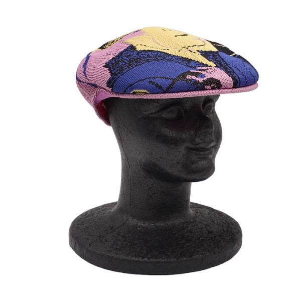 カンゴール 帽子 ハンチング メンズ レディース TADANORI YOKOO × KANGOL Tropic 504｜横尾忠則 x カンゴール トロピック 504 ハンチング 帽子コラボ_1