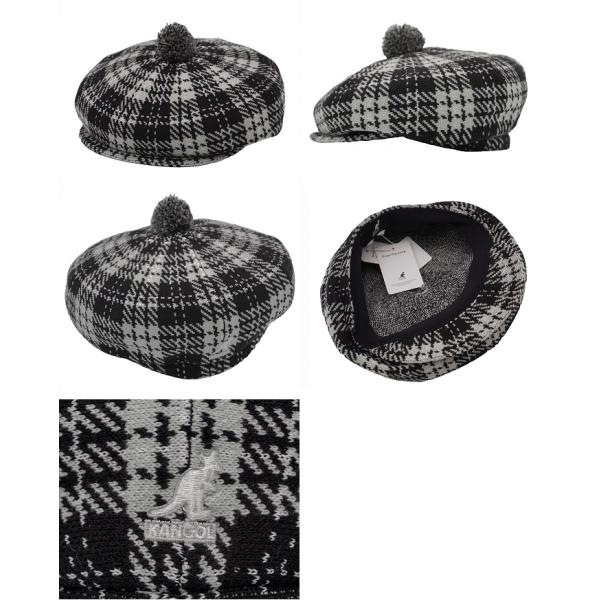 カンゴール 帽子 ハンチング メンズ レディース KANGOL New Heritage Flat Cap ニュー ヘリテージ フラット キャップ_2