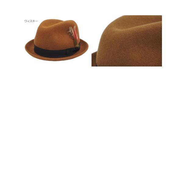 中折ハット メンズ ニューヨークハット 帽子 フェルトハット レディース NEW YORK HAT 5325　Pinched Stingy Fedora　ピンチド スティンジー フェドラ　(LITE FELT STINGY)_10