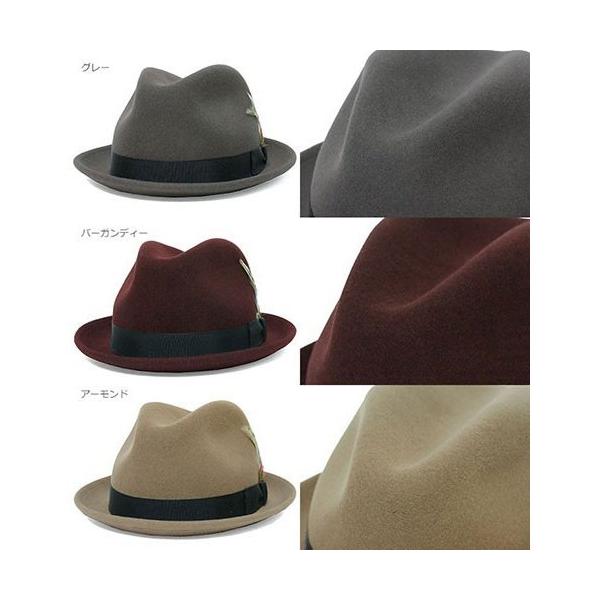 中折ハット メンズ ニューヨークハット 帽子 フェルトハット レディース NEW YORK HAT 5325　Pinched Stingy Fedora　ピンチド スティンジー フェドラ　(LITE FELT STINGY)_9
