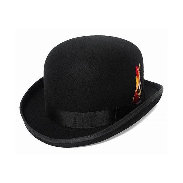 ニューヨークハット 帽子 フェルトハット メンズ レディース NEW YORK HAT 5007　Classic Derby　クラシックダービー　ブラック ニューヨークハット 帽子 フェルトハット メンズ レディース NEW YORK