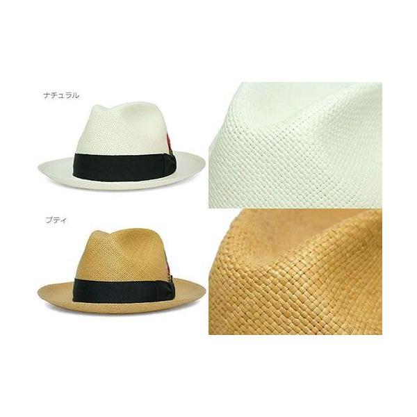 中折ハット メンズ ニューヨークハット 帽子 ストローハット レディース NEW YORK HAT 2078　Panama Fedora　パナマフェドラ_3