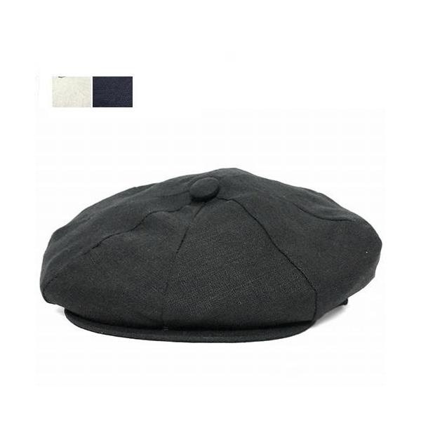 ニューヨークハット 帽子 キャスケット メンズ レディース NEW YORK HAT 6212 Linen Newsboy　リネン　ニュースボーイ