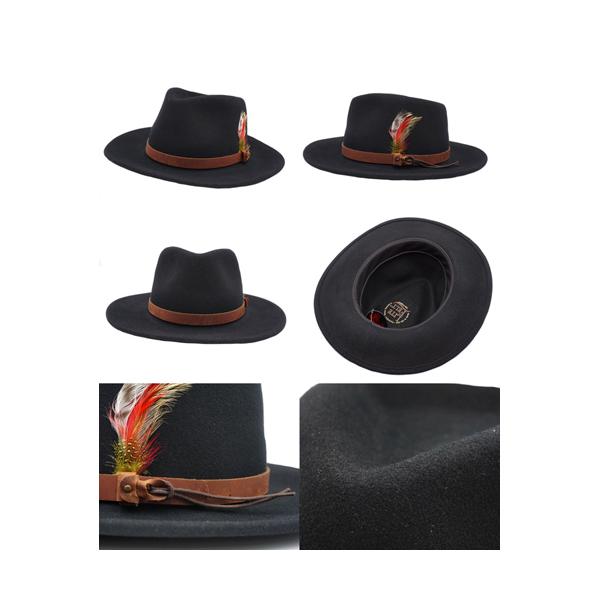 ニューヨークハット 帽子 フェルトハット メンズ レディース NEW YORK HAT 5312 Lite Felt Outback　ライトフェルト アウトバック_1