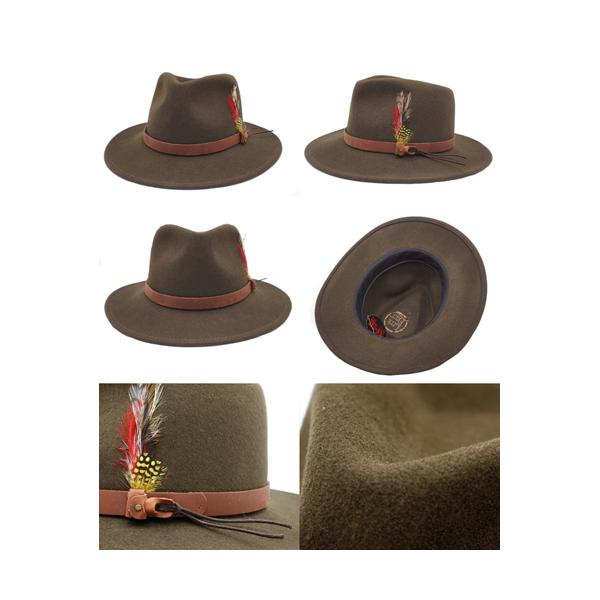 ニューヨークハット 帽子 フェルトハット メンズ レディース NEW YORK HAT 5312 Lite Felt Outback　ライトフェルト アウトバック_2