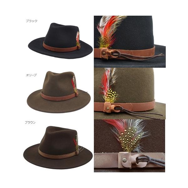 ニューヨークハット 帽子 フェルトハット メンズ レディース NEW YORK HAT 5312 Lite Felt Outback　ライトフェルト アウトバック_6