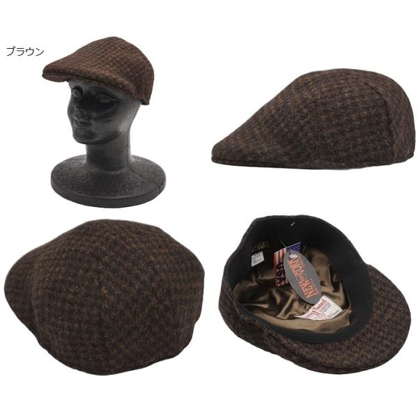ニューヨークハット 帽子 ハンチング メンズ レディース NEW YORK HAT 9073 Harris Tweed Pub ハリス ツイード パブ ハンチング_1
