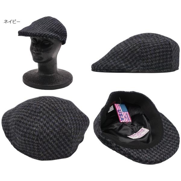 ニューヨークハット 帽子 ハンチング メンズ レディース NEW YORK HAT 9073 Harris Tweed Pub ハリス ツイード パブ ハンチング_2
