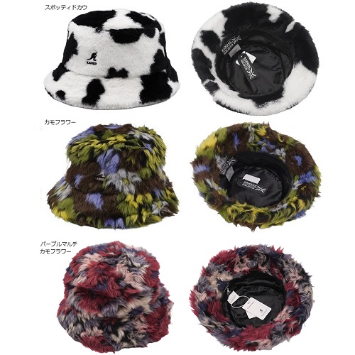 カンゴール 帽子 ハット メンズ レディース KANGOL Faux Fur Bucket｜ファー　バケット_14