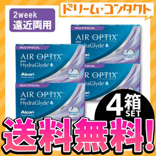 ◇《送料無料》エアオプティクス プラス ハイドラグライド マルチフォーカル 6枚入 4箱 コンタクトレンズ 2week コンタクト 2週間コンタクトレンズ 2週間コンタクト 2週間使い捨て  遠近両用 2week アルコンの通販は
