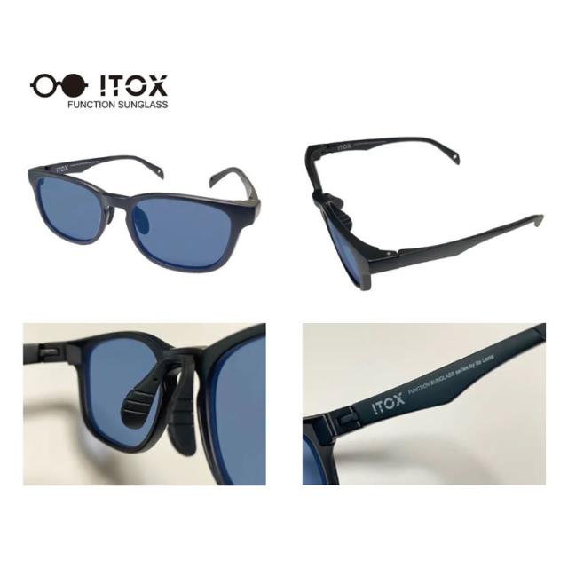 全品ポイント5％UP！21日23:59迄◇《送料無料》ITOX イトックス ネオコントラスト 偏光スモーク70 サングラス