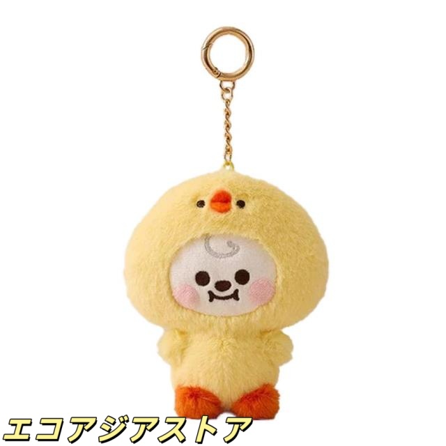 BTS BT21 [ BABY PLUSH KEYRING FLUFFY ] / キーリング / 防弾少年団
