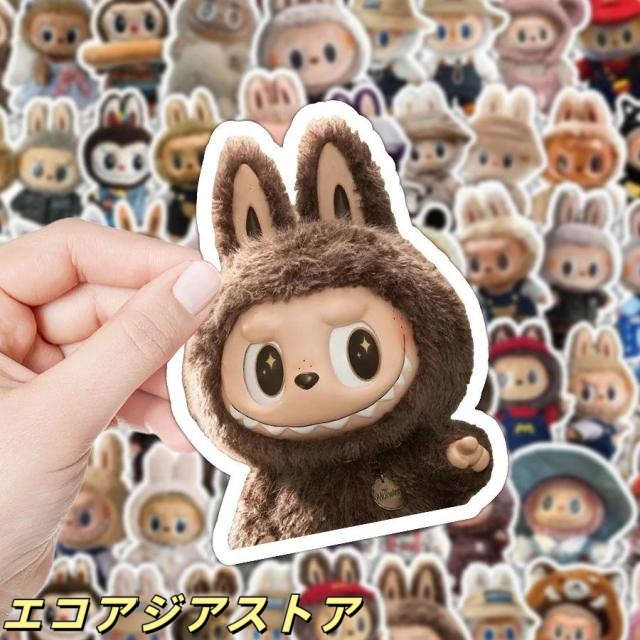 LABUBU デザインシール300枚 62枚セット ラブブ ステッカー シール LABUBU ランダム封入 絵柄かぶり