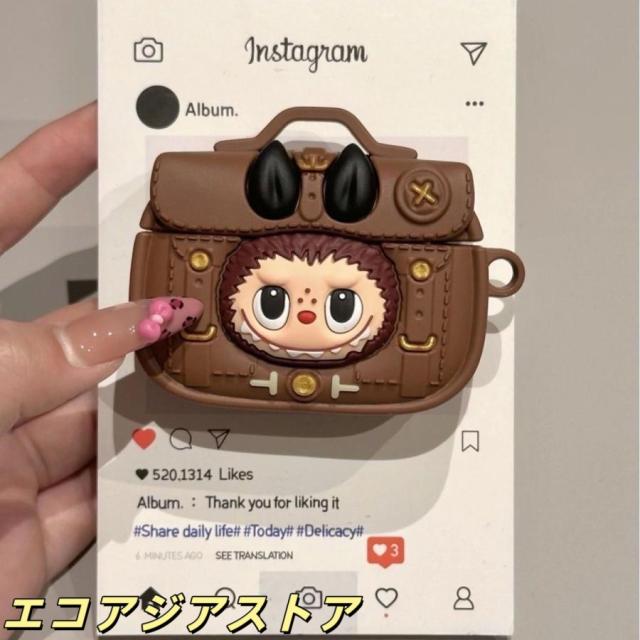 ラブブ LABUBU イヤホンケース AirPodsケース AirPodsProケース