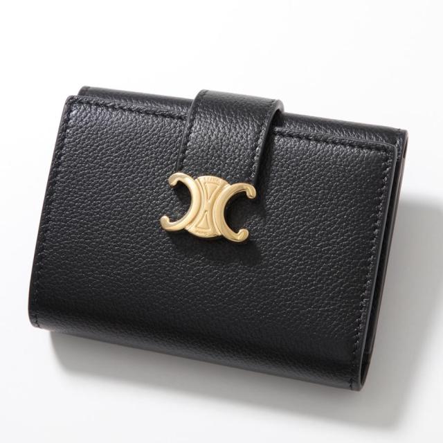 CELINE セリーヌ 三つ折り財布 Fine Strap Wallet ファイン ストラップ ウォレット レディース トリオンフ 財布