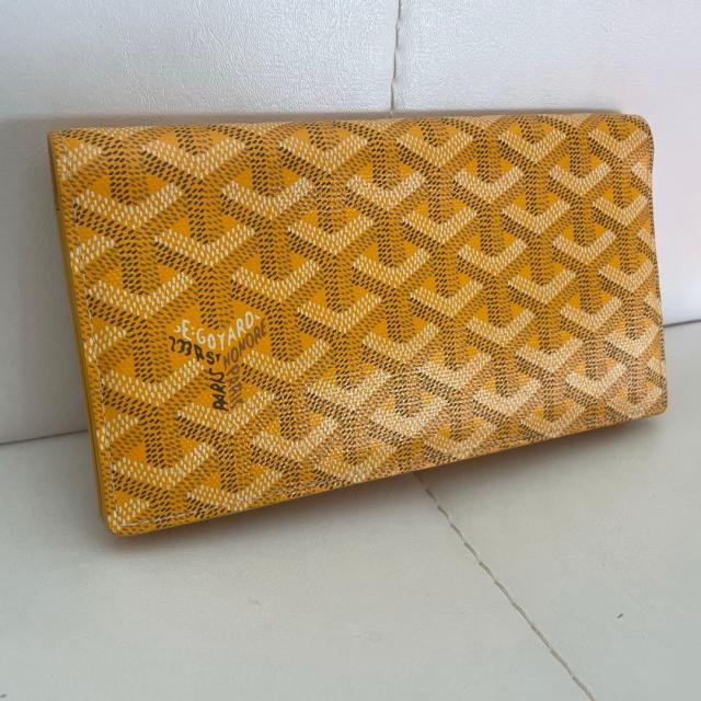 ゴヤール GOYARD 長財布 ヘリボーン リシュリュー フラップ オレンジ