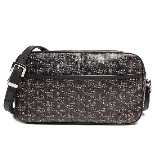 ゴヤール ショルダーバッグ シルバー金具 カップヴェール ゴヤールディンキャンバス & セルヴォンカーフスキン イエローコットンライニング レディース GOYARD