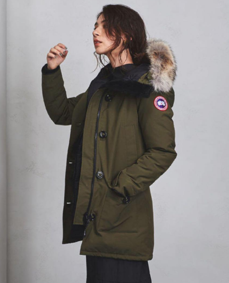 カナダグース ブロンテ カーキ アース Canada goose 【公式通販】