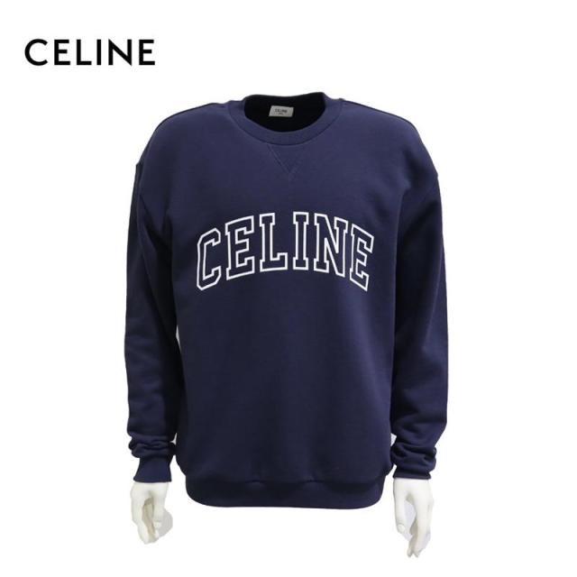 CELINE ルーズ スウェットシャツ セリーヌ メンズ スウェットシャツ ルーズフィット