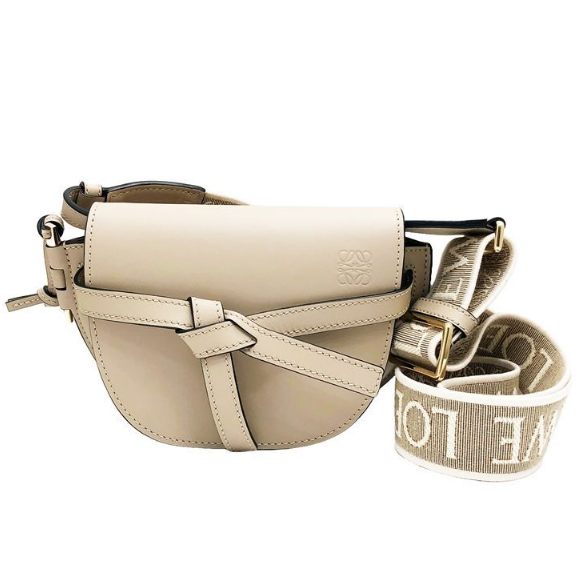 LOEWE ロエベ デュアル ミニ ゲート バッグ サンド LOEWE ゲート 
