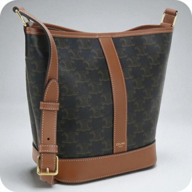 セリーヌ CELINE バッグ レディース CE95316 トリオンフキャンバス スモール バケット