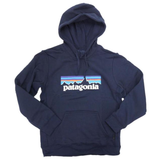 PATAGONIA パタゴニア メンズプルオーバーパーカー 39622 / M’S P-6 LOGO UPRISAL HOODY（P-6ロゴアップライザルフーディ） NENA ネイビー 定番人気商品