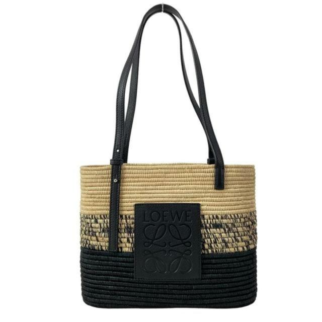 ロエベ　シェルバスケット 黒 LOEWE黒いバスケットバッグ ロエベ シェルバスケット 黒 LOEWE ロエベ