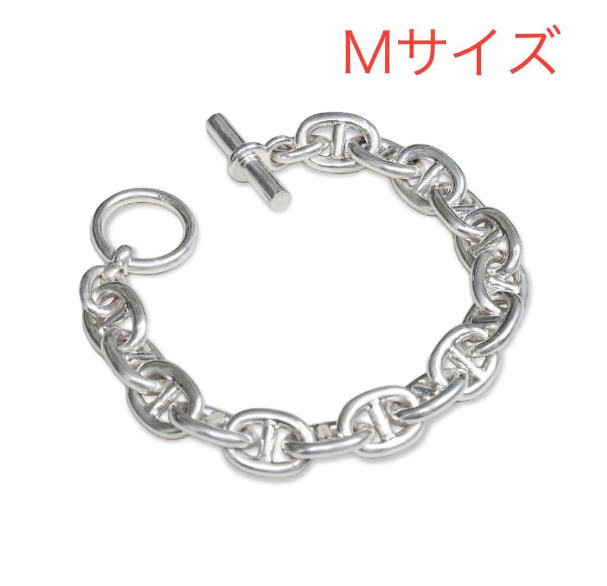 OVY Silver Anchor Chain Bracelet サイズ:M 【公式通販】