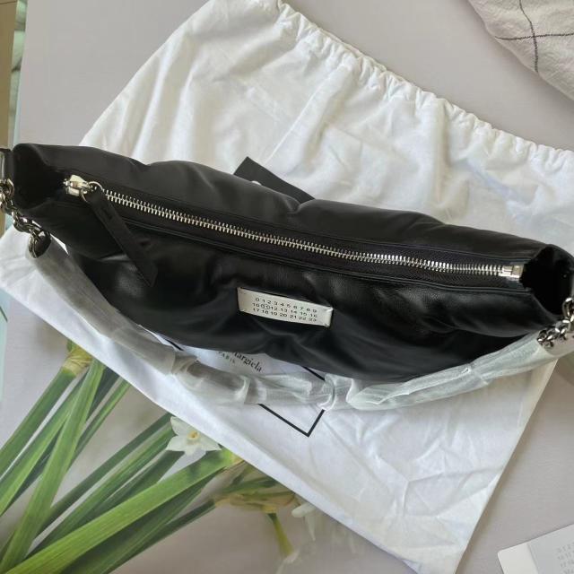Maison Margiela ミディアム黒 チェーンショルダー レザー_8