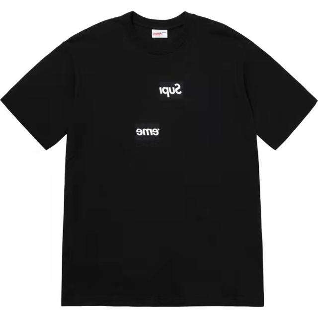 ギャルソン スプリットボックスロゴTシャツ