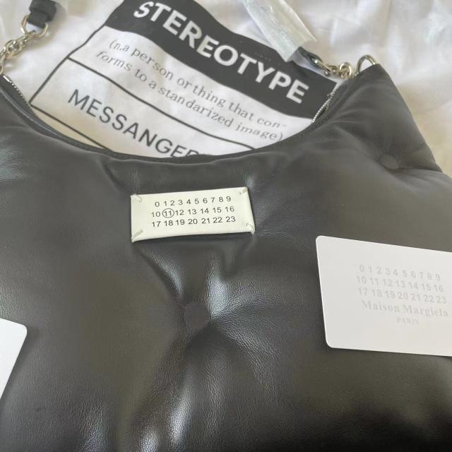Maison Margiela ミディアム黒 チェーンショルダー レザー_6
