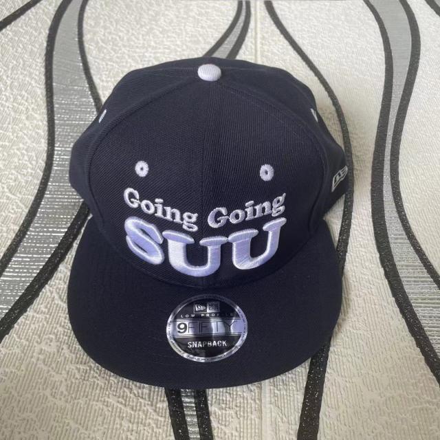 ダイアン×ニューエラ　津田モデル ダイアン、ニューエラとコラボ 太秦の空き時間や津田の多い歯が刺繍