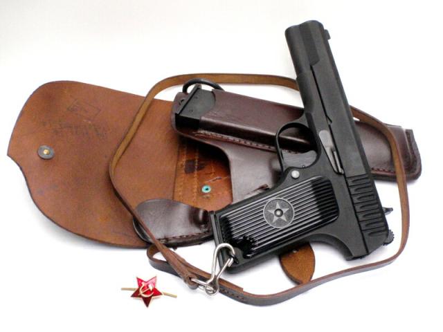 豪華5点セット KSC トカレフ TT33 HW 実物ホルスター  ユニオンバッジ ランヤード クリーニングロッド 18歳以上用】