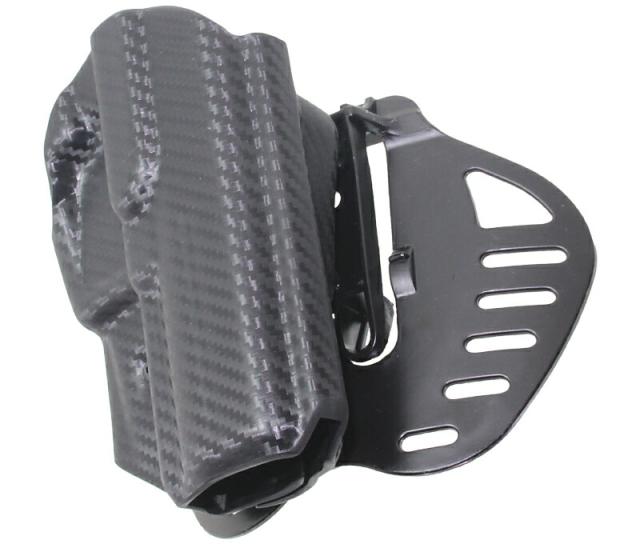 ホーグ Hogue H&amp;K VP9 P10 P30 P2000 SFP9 右利き用 キャリー ホルスター ガスガン ハンドガン (52003)  ブラック/カーボン 右利き_4
