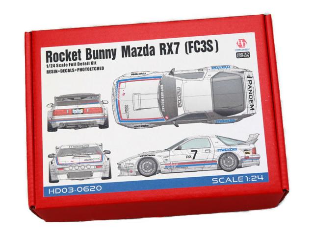 ホビーデザイン HOBBY DESIGN 1/24 レジンキット ロケットバニー マツダ RX-7 FC3S　HD03-0620 (hd030620)
