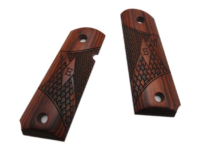 アルタモント Altamont グリップ SW1911 M1911 ガバメント フルサイズ 木製グリップ エアガン モデルガン 電動ガン ガスガン (altasw1911) チェッカー＆スネイクスキン/スネイクスキン 木製グリップ 6,188円