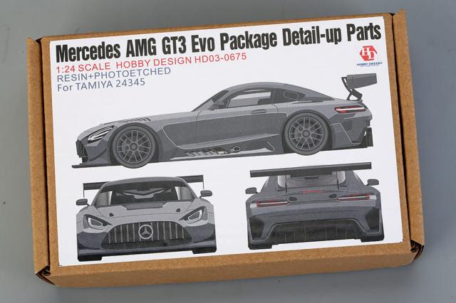 ホビーデザイン Hobby Design(ホビーデザイン) クーペ・スポーツカー 1/24 メルセデス ベンツ AMG GT3 EVO パッケージ タミヤ ディティールアップキット HD03-0675 (4571619461163)