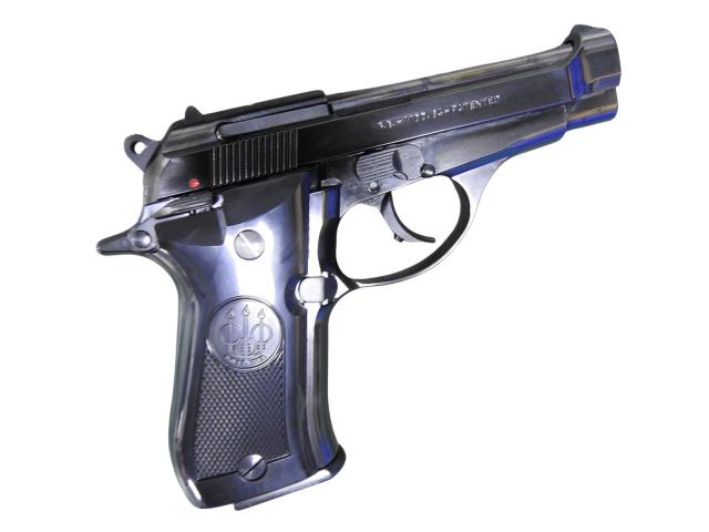 マルシン MARUSHIN モデルガン M84 WディープブラックABS プラグリップ仕様 X-PFC 発火 完成品 (4920136015661)_1