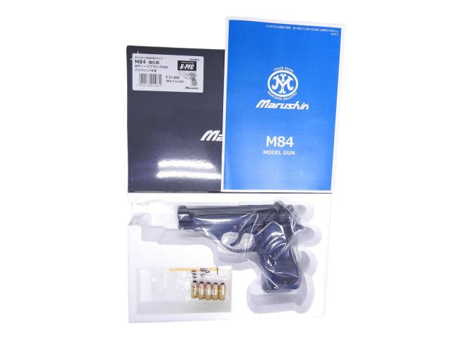 マルシン MARUSHIN モデルガン M84 WディープブラックABS プラグリップ仕様 X-PFC 発火 完成品 (4920136015661)_2