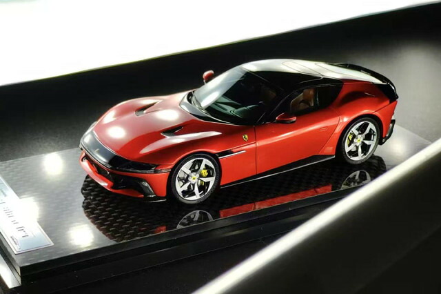 Hobby Design ホビーデザイン Alpha Model アルファモデル 1/43 フェラーリ 12 チリンドリ レジン製 キット 自動車模型 AM43-0001