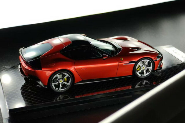 Hobby Design ホビーデザイン Alpha Model アルファモデル 1/43 フェラーリ 12 チリンドリ レジン製 キット 自動車模型 AM43-0001
